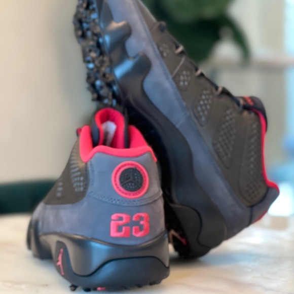 Air Jordan 9 Low Golf 'Charcoal’ - Picture 6 of 12